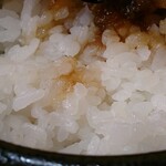 Fasuto Fudo Aji Kaidou - ミニとり天丼のご飯