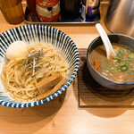 麺屋 しばた - つけ麺with玉子