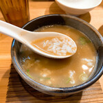 麺屋 しばた - 〆は雑炊