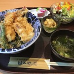 Ten-don (tempura rice bowl)