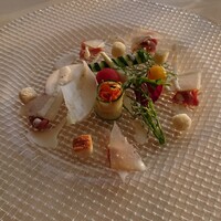 那須テラス - 前菜 プロシュートのシーザーサラダ
