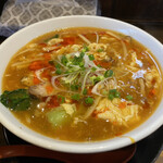 麺屋 次男坊 - 限定　酸辣湯麺大盛 ¥850