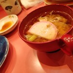なごやか亭 - かしわ抜き　１９５円