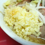 ラーメン二郎 - ニンニク多め②