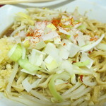 ラーメン二郎 - 白ネギ投下～♪
