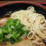 あじわい処 麺 - 福山らーめん 麺の状態　(2021.5/下旬)