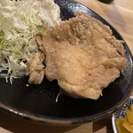 山賊小屋 - 鳥から揚げ定食