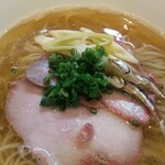 麺や 維新 - 煮干し塩そばアップ