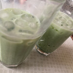 お茶の里 きらら - ドリンク写真:今ひとつお湯で溶けず…ダマが