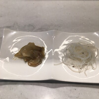 CINA New Modern Chinese - ランチ前菜　搾菜とトリュフ春雨