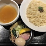 鴨出汁中華蕎麦 麺屋yoshiki - 鴨出汁手揉み塩つけ麺