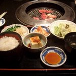 きらく亭 - ランチのセット