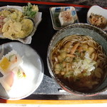 吉川本陣 - 天ぷらそば定食