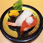 Kaitenzushi Kokyou - 北海道盛り　643円