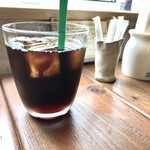 オマエダ カフェ - 水素水のアイスコーヒー