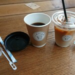 平山商店 - コーヒー　450円/アイスカフェオレ　550円