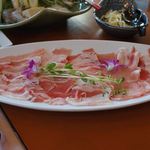 海坐 - アブ―豚はお上品な量でした＾＾；美味しすぎてもっと量がほしかったな～！