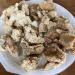 丸福 - 料理写真:左側がもも身！右側がむね身！