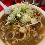 末廣ラーメン本舗 - ★中華そば（並）（800円）★葱を全部ぶっこんでみた('ω')ノ