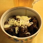 しげきん - 2012.10 砂肝ソース煮（320円）