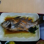 おさかな倶楽部 - 黒鯛定食（煮付け）