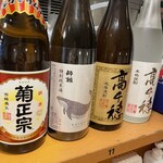 らーめん 匠力 - ビール・ハイボール・サワー類、ソフトドリンクは勿論、日本酒や焼酎、紹興酒なども取り揃えてます。