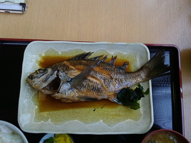 富浦漁港で黒鯛の煮付け定食 By Mino Ejt おさかな倶楽部 オサカナクラブ 富浦 魚介料理 海鮮料理 食べログ