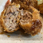 猫丸食堂 - ★メンチカツの断面