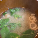 猫丸食堂 - ★お味噌汁（もう少し薄味だといいなぁ）