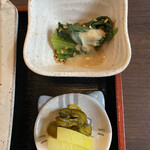 猫丸食堂 - ★お浸しと香の物