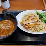 からやま - 期間限定シビ辛担々つけ麺×からあげ759円