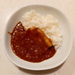 元祖飯系カリー専門店 カレーなジカン - 盛り付けた