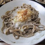そば亭鈴木 - 三点盛り（塩、ざる、おろし）