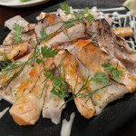 魚介ビストロ　sasaya - 炙りカルパッチョMサイズ