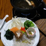 寿し割烹 八重 - はもしゃぶ