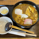 こだわり麺処 かとう - カレーうどん(+温玉チーズ)