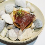 ラ・ヴァガボンド - 牛ハム、鮑