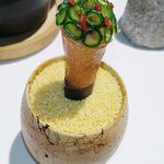 ラ・ヴァガボンド - オマール海老コルネ