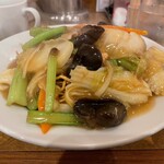 南海飯店 - かたい焼ソバ