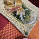 晴山荘 - うなぎの白焼き