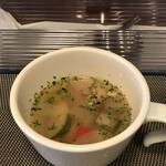 シェ・リボン - ランチのスープ