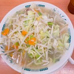 日高屋 - 野菜たっぷりタンメン/490
            麺少なめ