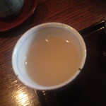 玄庵 - 蕎麦湯はナチュラル