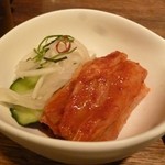 Matsunomi - 2012.10 自家製キムチ、優しい味でした