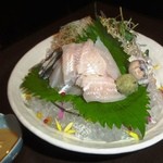 魚の家 - お刺身でアナゴさん
