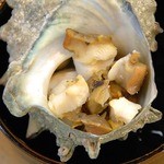 鮨八 - サザエ壺焼き