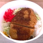 小石川テラス - ﾃｲｸｱｳﾄ ①ソースカツ丼￥500　2021.5.17