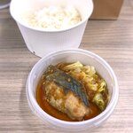 小石川テラス - ﾃｲｸｱｳﾄ ④日替わり ハガツオガーリックソース￥500　2021.5.20