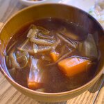 さかいキッチン - 野菜たっぷり味噌汁　2020.9.12