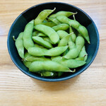 Kushidori - おつまみの枝豆です